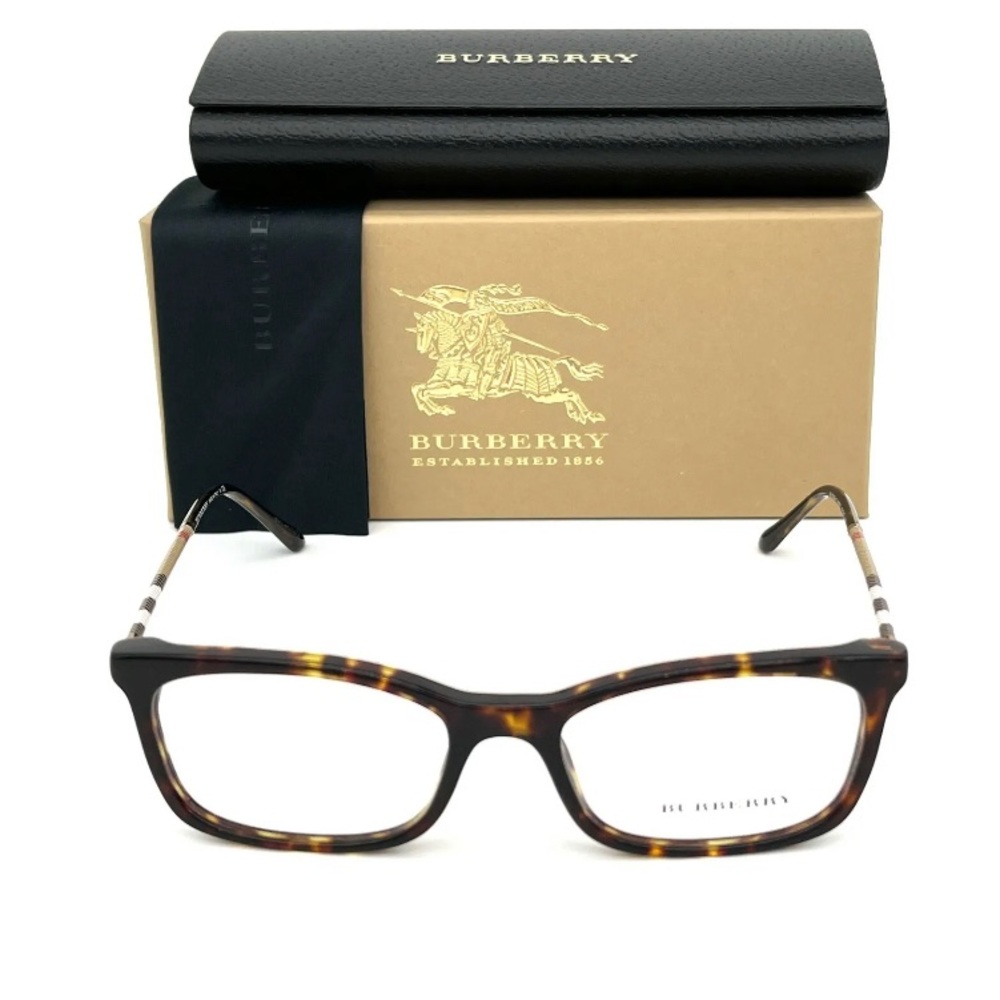 BURBERRY BE2243Q 3002 Tortoise / Demo Lens 51mm Eyeglasses - Picture 3 of 5